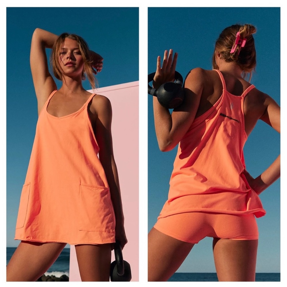 Free People FP Movement Hot Shot mini dress.
